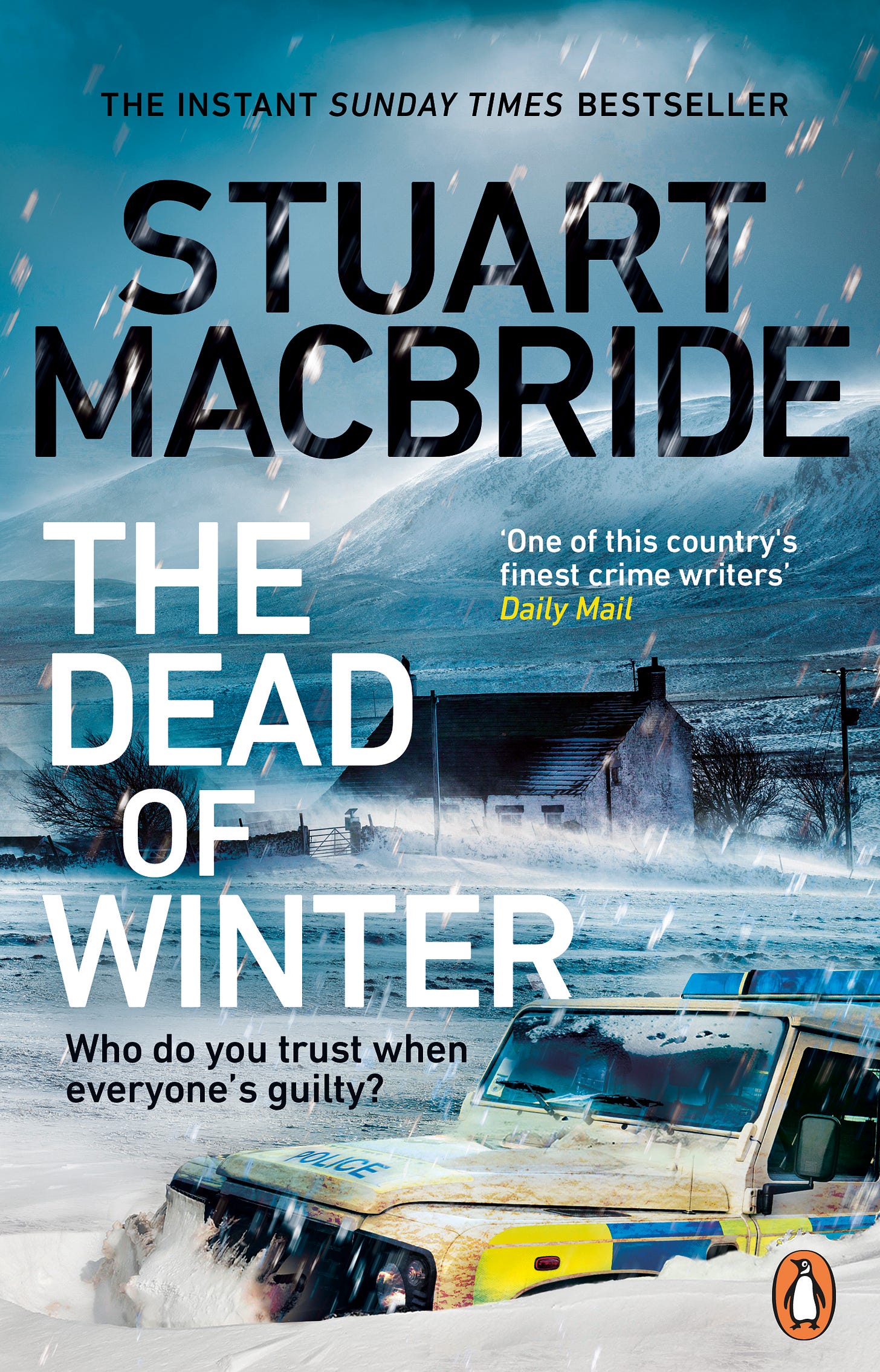 Book cover for Stuart's book: The Dead of Winter