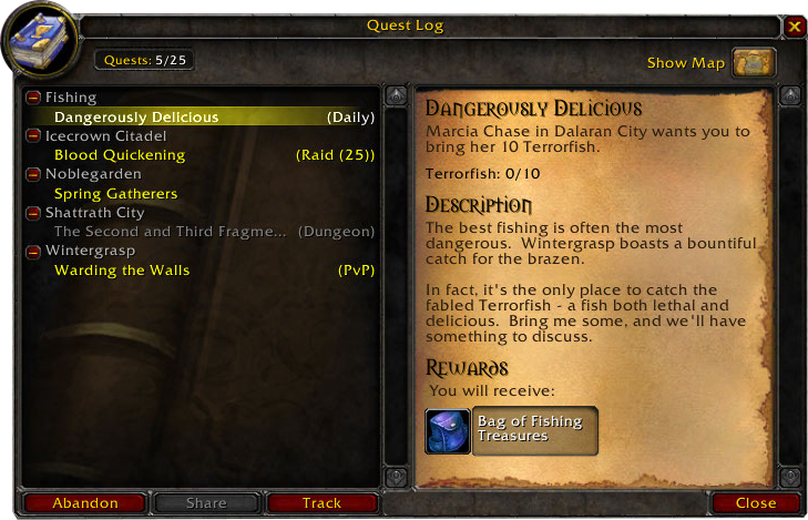 Quest Log | WoWWiki | Fandom