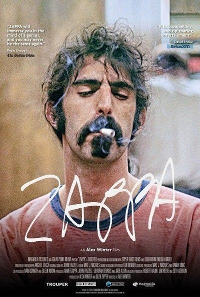 Zappa movie poster