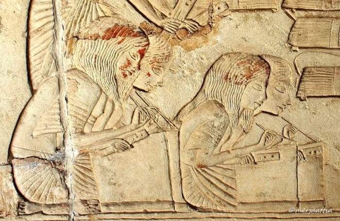 May be an image of text