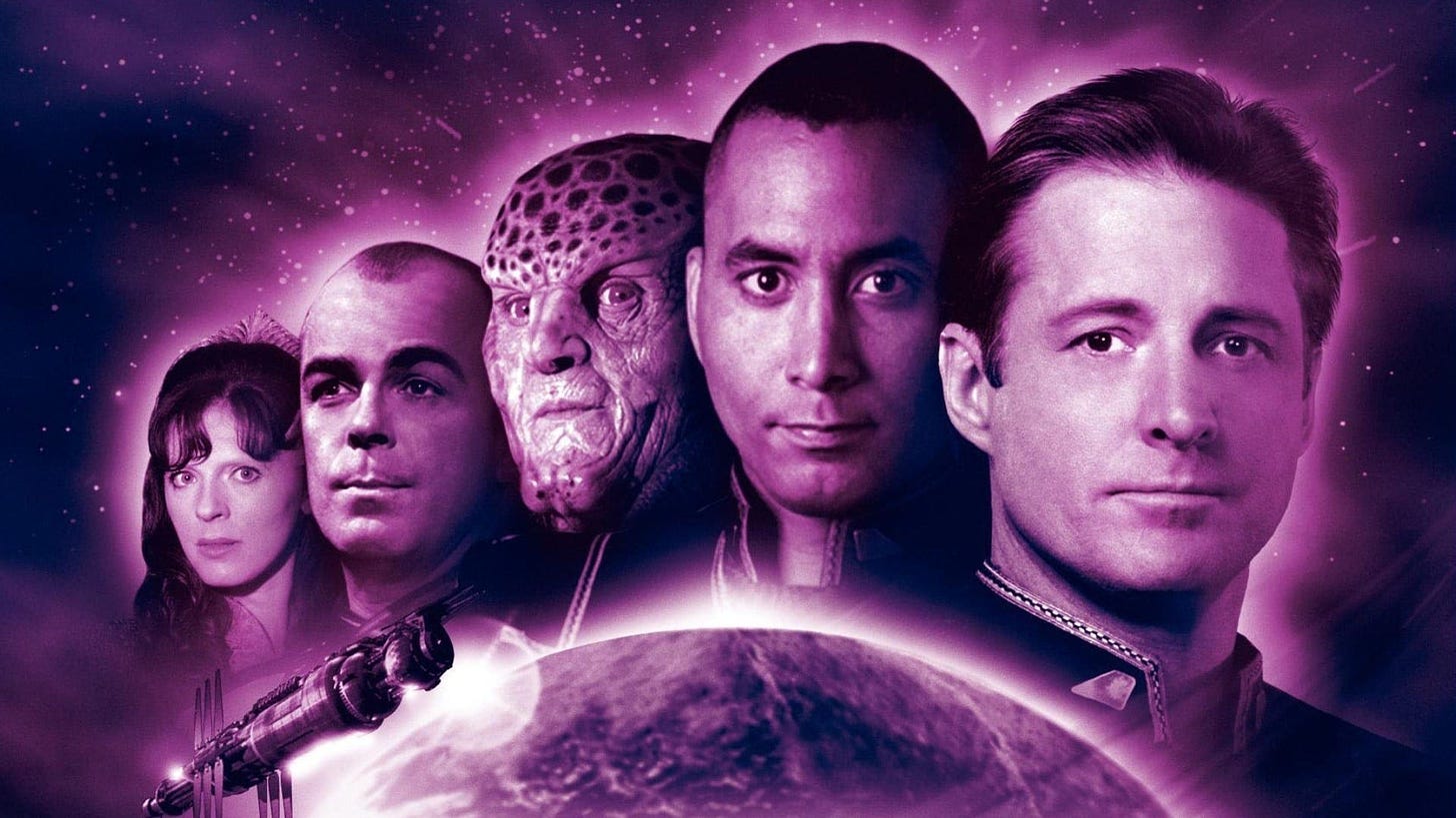 Babylon 5 being rebooted by original series creator. Cool...