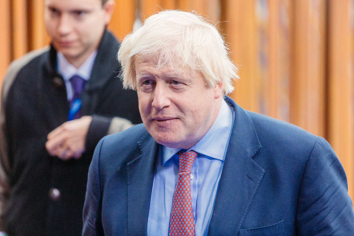File:Informal meeting of ministers for foreign affairs (Gymnich). Arrivals Boris  Johnson (36928363842).jpg - Wikimedia Commons
