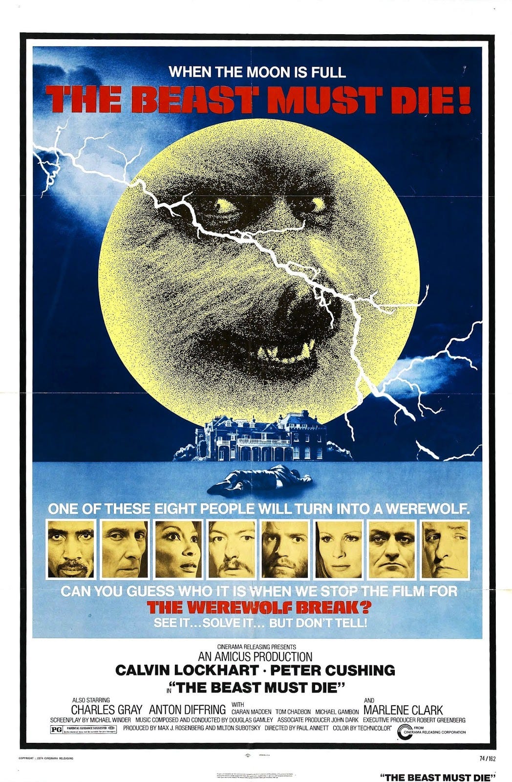 The Beast Must Die (1974) - IMDb