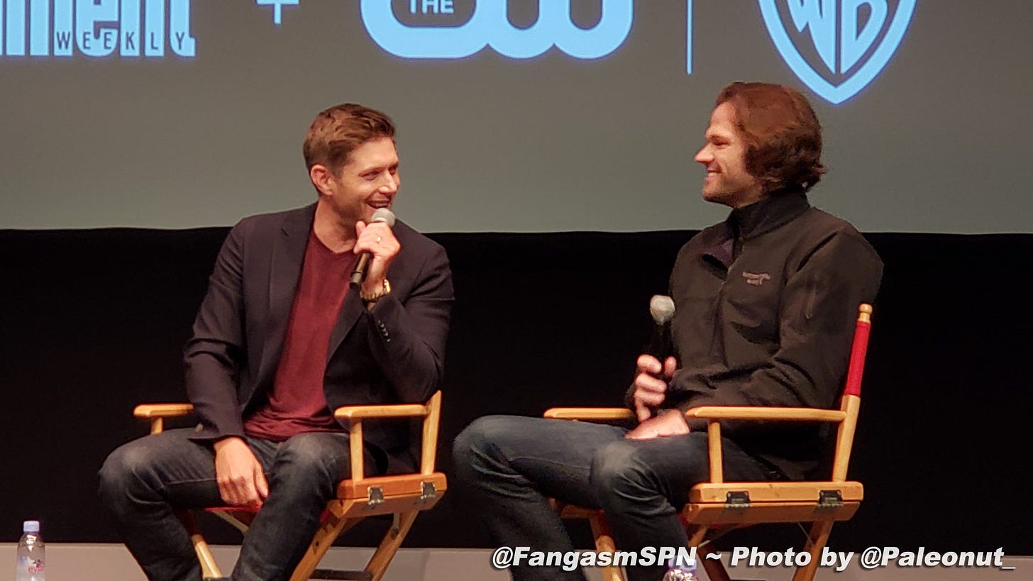 Supernatural nyc jensen ackles jared padalecki talk season 14