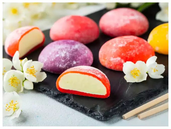 Bánh mochi tinh hoa ẩm thực Nhật Bản