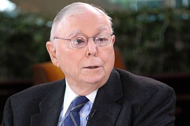 Pictured: Charlie Munger, Vice-Chairman of Berkshire Hathaway, in an interview on May 4, 2015 --