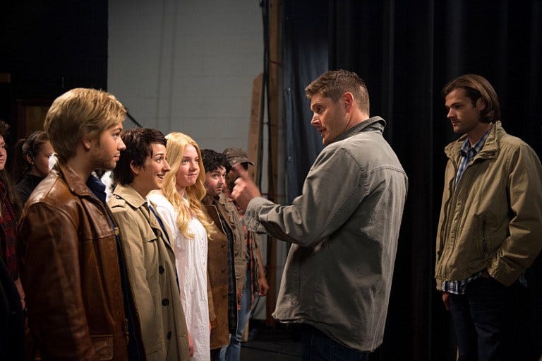 fan fiction supernatural winchester brothers with fans