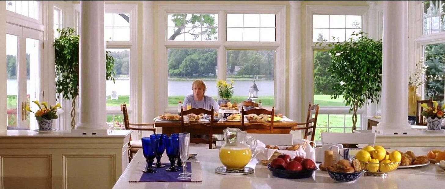 Wedding Crashers Scene Movie (2005) - Clip - A friend in need... Breakfast.  - video Dailymotion