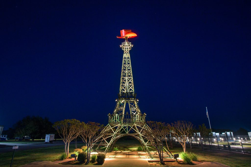 A Romantic Rendezvous in Paris—Texas