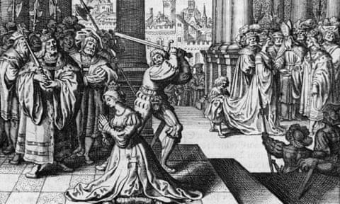 The execution of Anne Boleyn, on 19 May, 1536, was conducted by a French swordsman to limit her pain. 