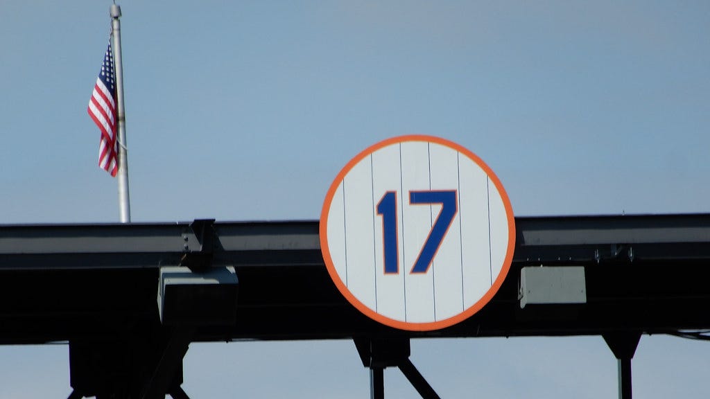 Keith Hernandez's Retired Number at Citi Field