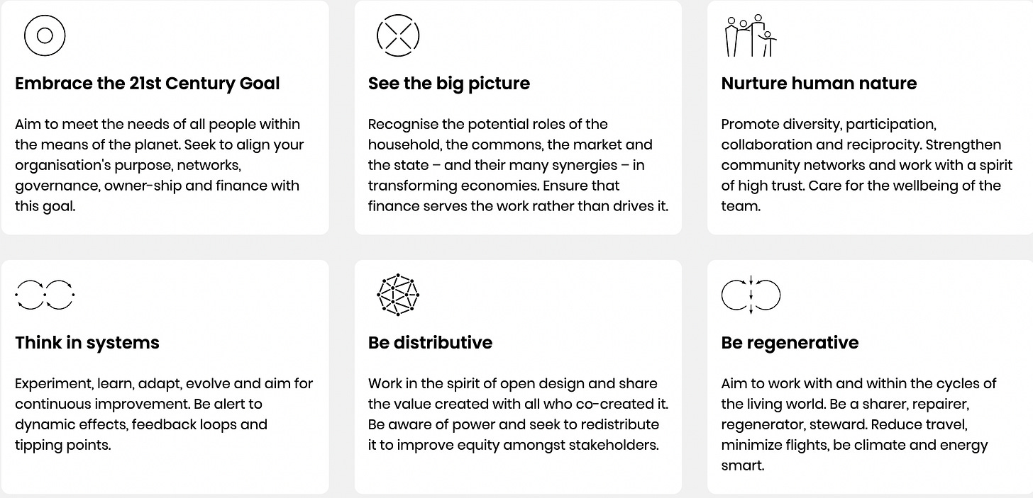 Doughnut Economics Principles