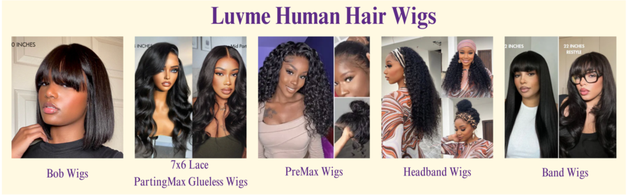 Luvme Hair Redefines Hair Styling with Top-Selling Human Hair Wig Collections