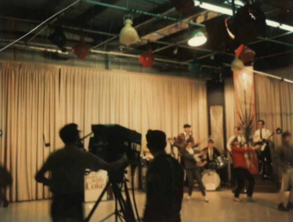 Varsity Show teen TV show on KTVA channel 11 in Anchorage, Alaska, circa 1967.