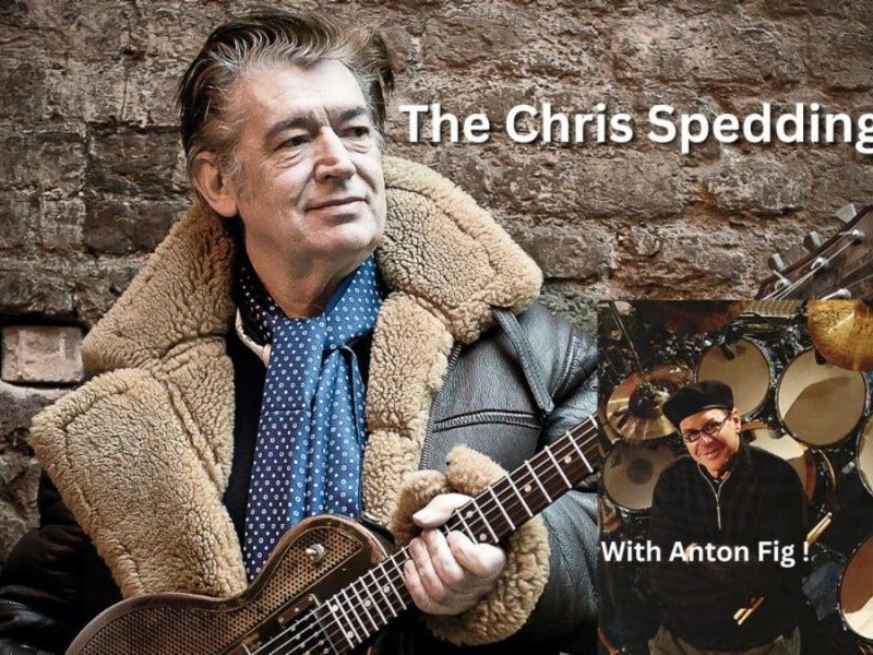 Ticket Giveaway: Chris Spedding Trio with Anton Fig playing Colony House Friday, March 22
