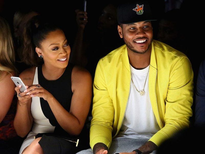 lala still friends with carmelo anthony 2017 images