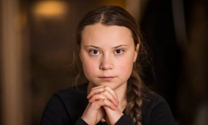 Greta Thunberg - fairy tales of eternal economic growth