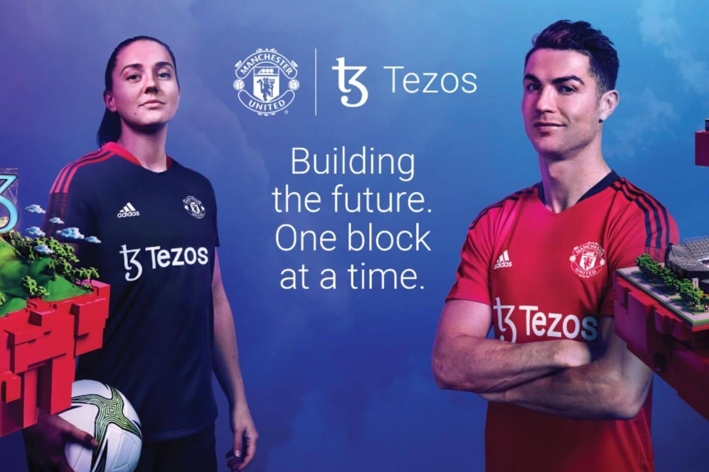 Manchester United confirm £20m sponsorship deal with blockchain company Tezos
