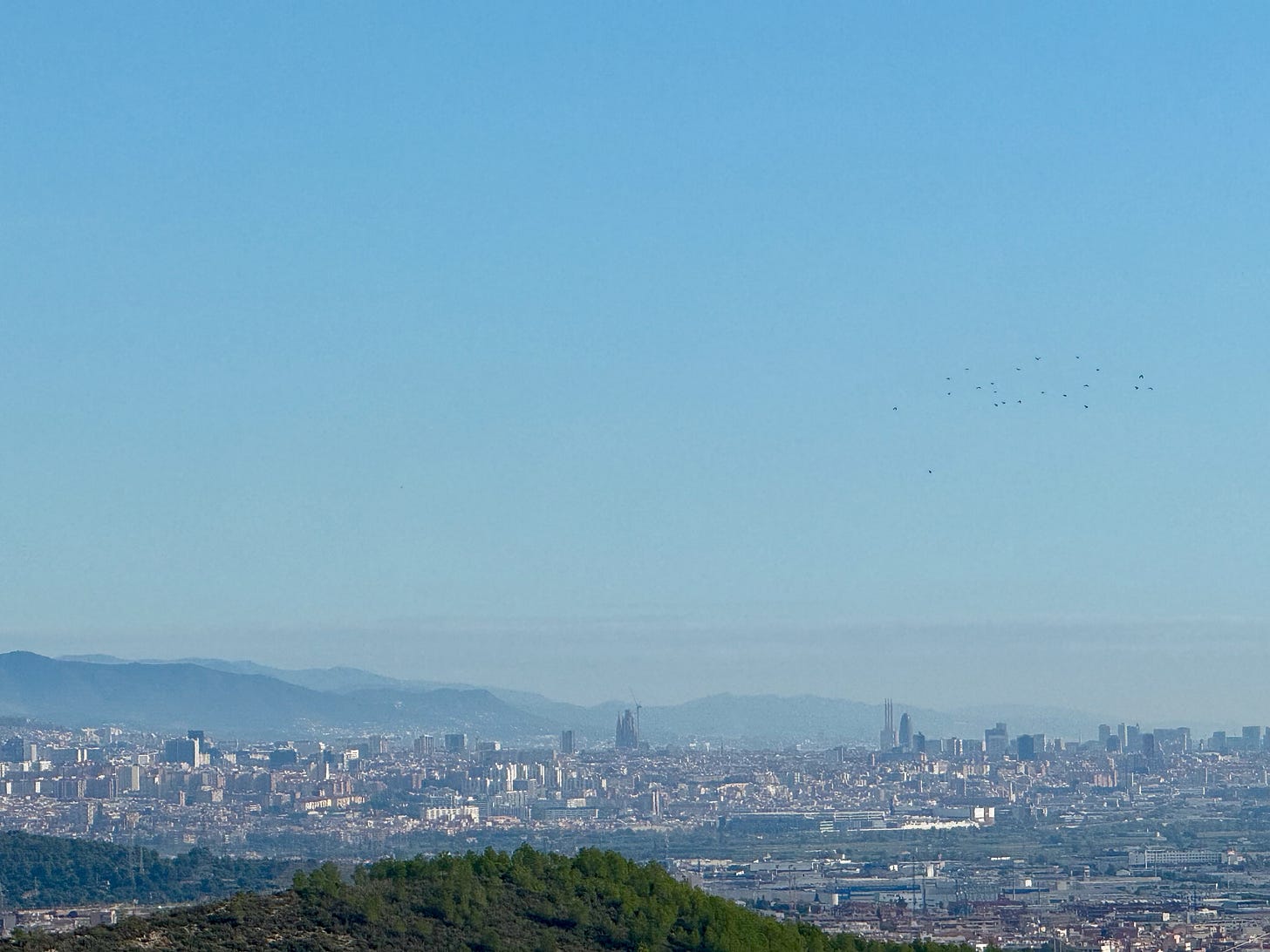 Hiking Trail from Casteldefels to Garraf