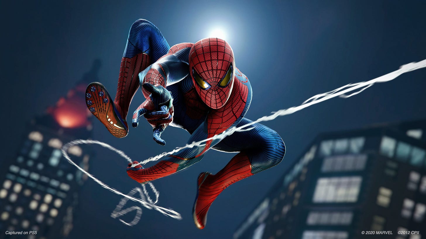 A new Spider-Man Remastered patch adds 120Hz and VRR support | VGC