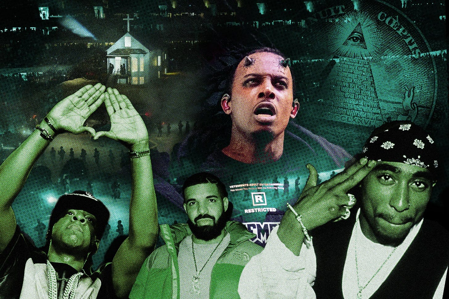 How Conspiracy Theories Took Over the Rap Internet