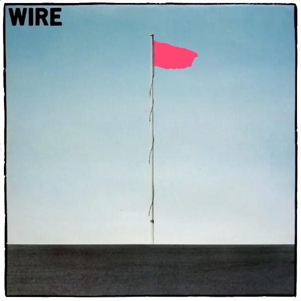 Cover art for Pink Flag by Wire