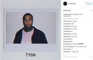 tyga out