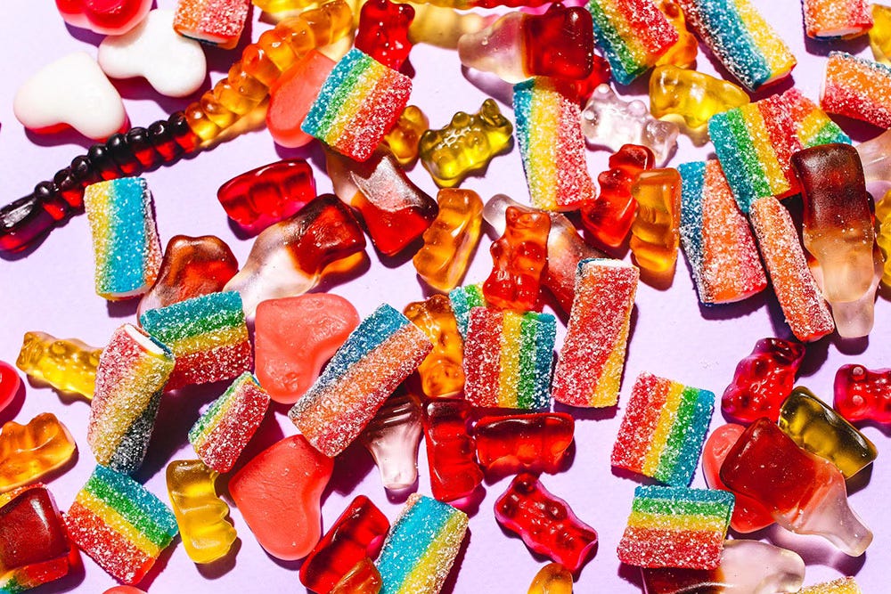 Gummy candy - how to handle it when you overeat