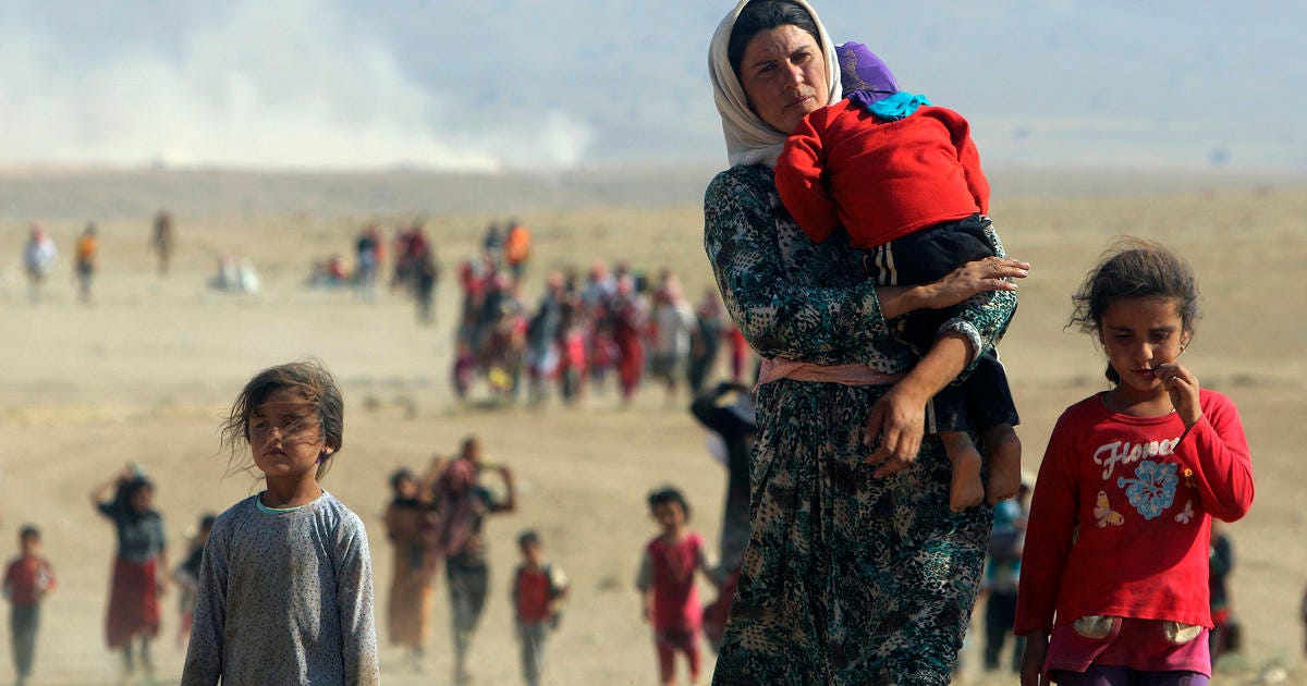UN: ISIS genocide of Yazidis in Iraq "ongoing" - CBS News