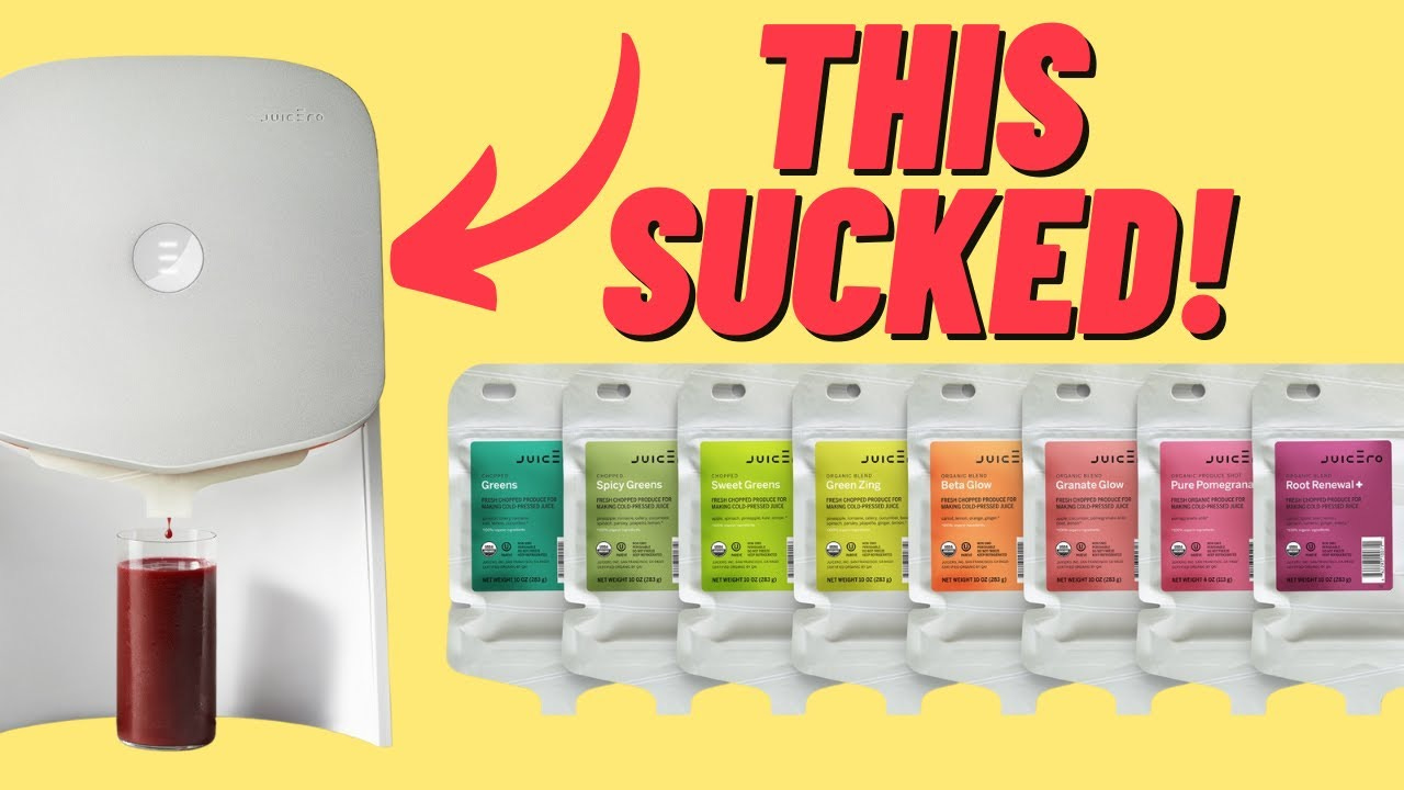 Juicero: This $400 Smart Juicer was a COLOSSAL FAILURE! - YouTube
