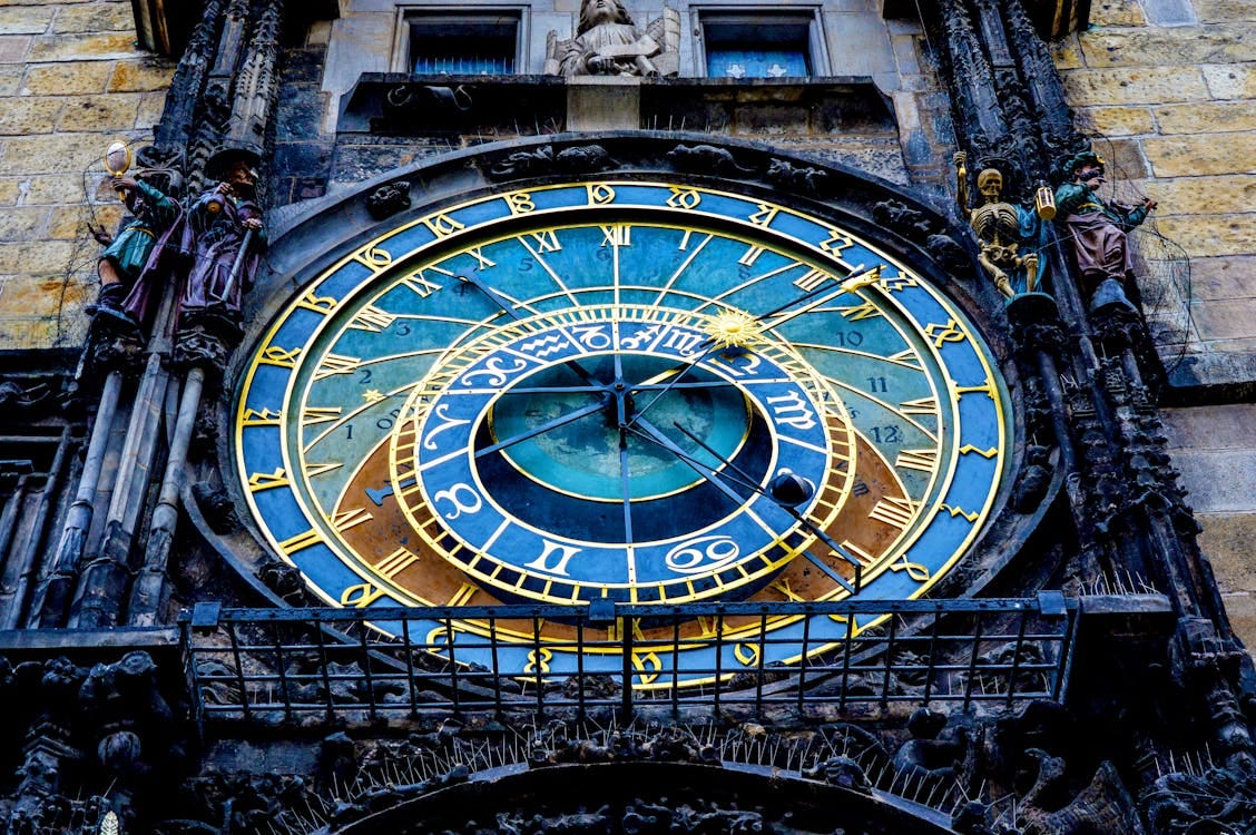 Free The Prague Astronomical Clock Tower  Stock Photo