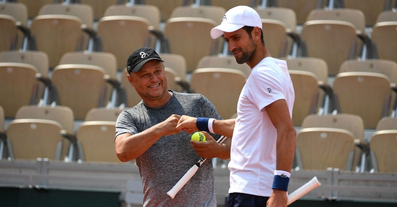 Novak Djokovic splits with coach Marian Vajda - Tennis Majors