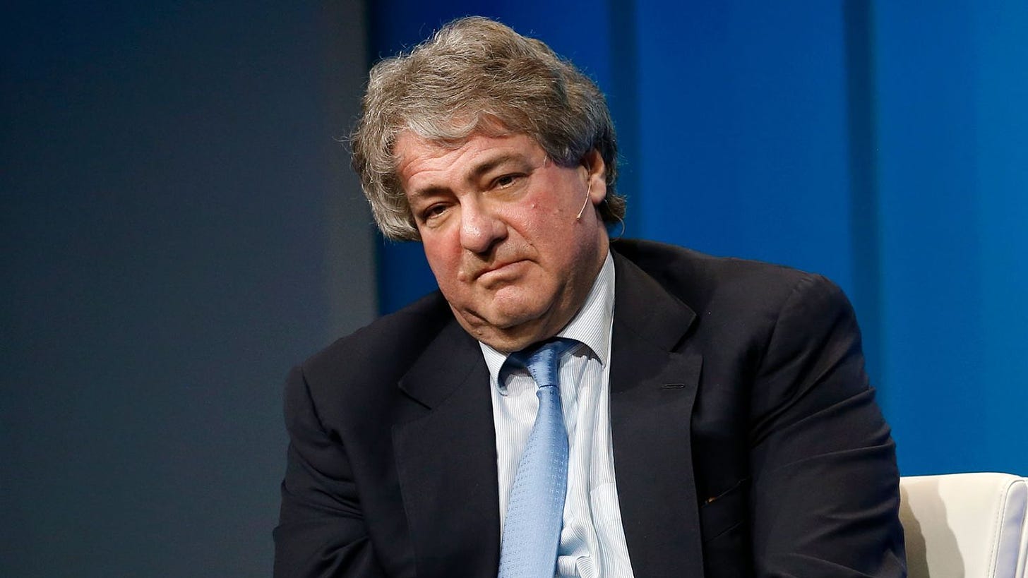 Leon Black, the former CEO of Apollo Global Management, has denied multiple allegations of rape in connection with Jeffrey Epstein's alleged sex-trafficking ring. Pictured here in 2015. 