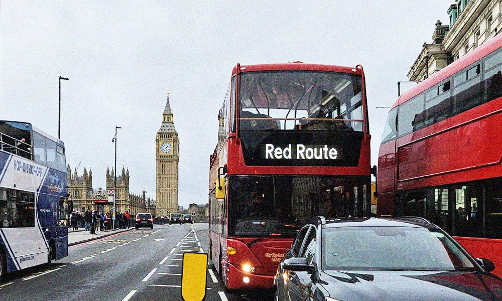 London big ben elizabeth tower and red bus