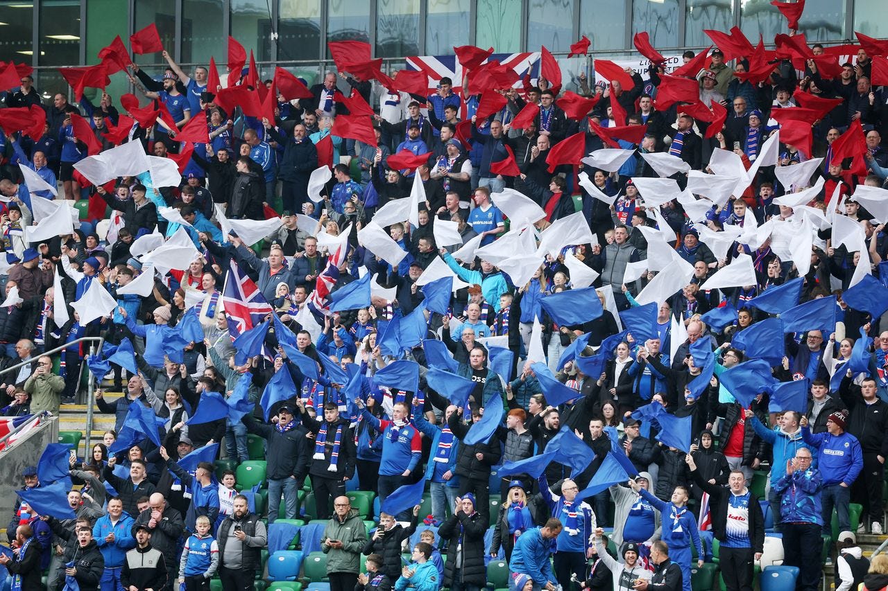 Irish League Linfield Cliftonville: Irish Cup Final fan misconduct ...