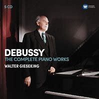 Image result for debussy the complete piano works gieseking