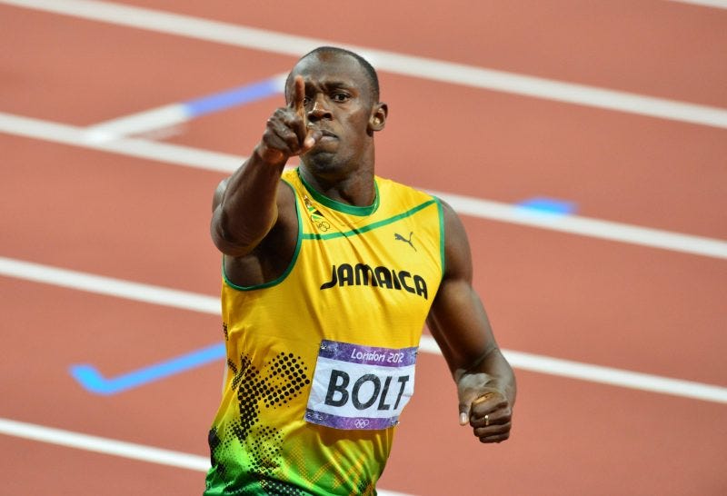 usain bolt fastest man in the world at rio olympics