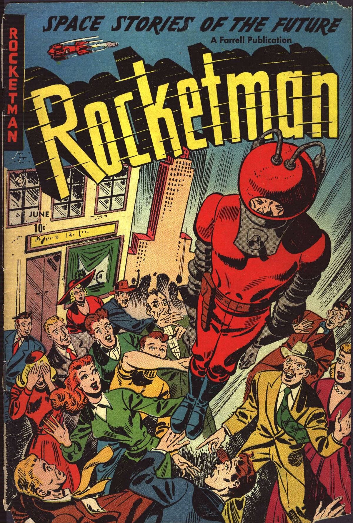 Rocketman (Ajax-Farrell) | Public Domain Super Heroes | Fandom