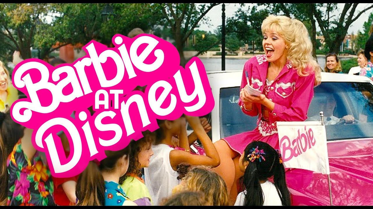 Barbie at Epcot: The Magical World of Barbie - YouTube