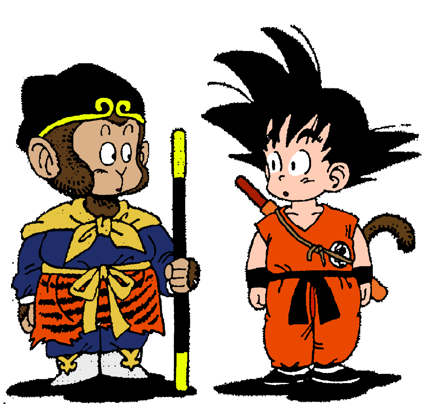 Goku And Sun Wukong