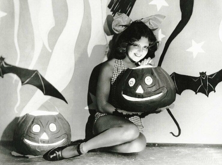 Pumpkin Clara Bow.