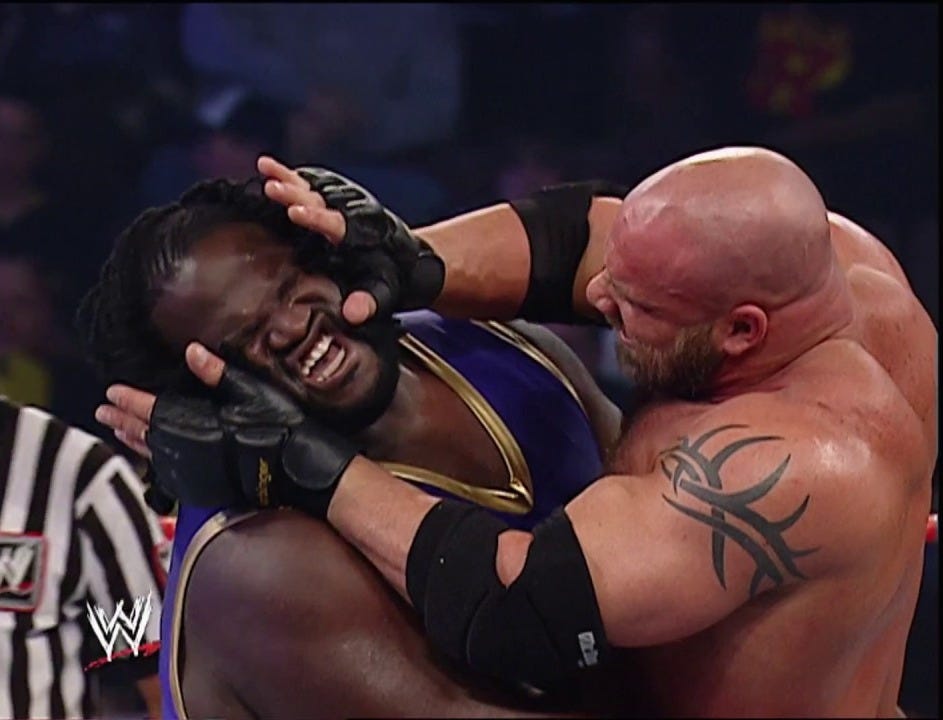Goldberg crushes The Coach: Raw, Jan. 26, 2004