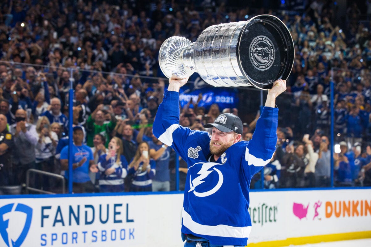 Steven Stamkos Tampa Bay Lightning 2021 Stanley Cup