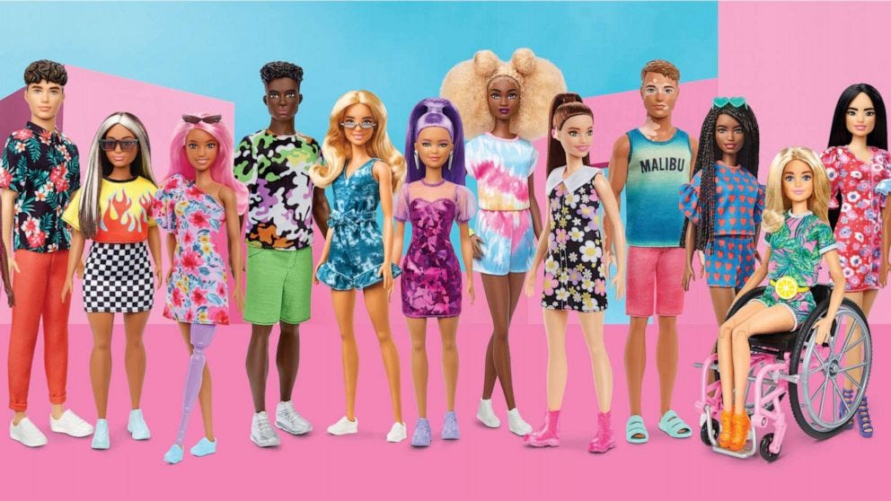 Mattel's latest lineup of diverse dolls includes a Barbie with hearing aids  - Good Morning America