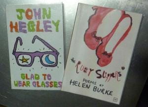 John Hegley and Helen Burke poetry books John Hegley and Helen Burke poetry books