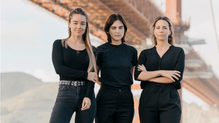 Atlas founders Gianina Rossi, Karen Serfaty, Josefina Van Thienen