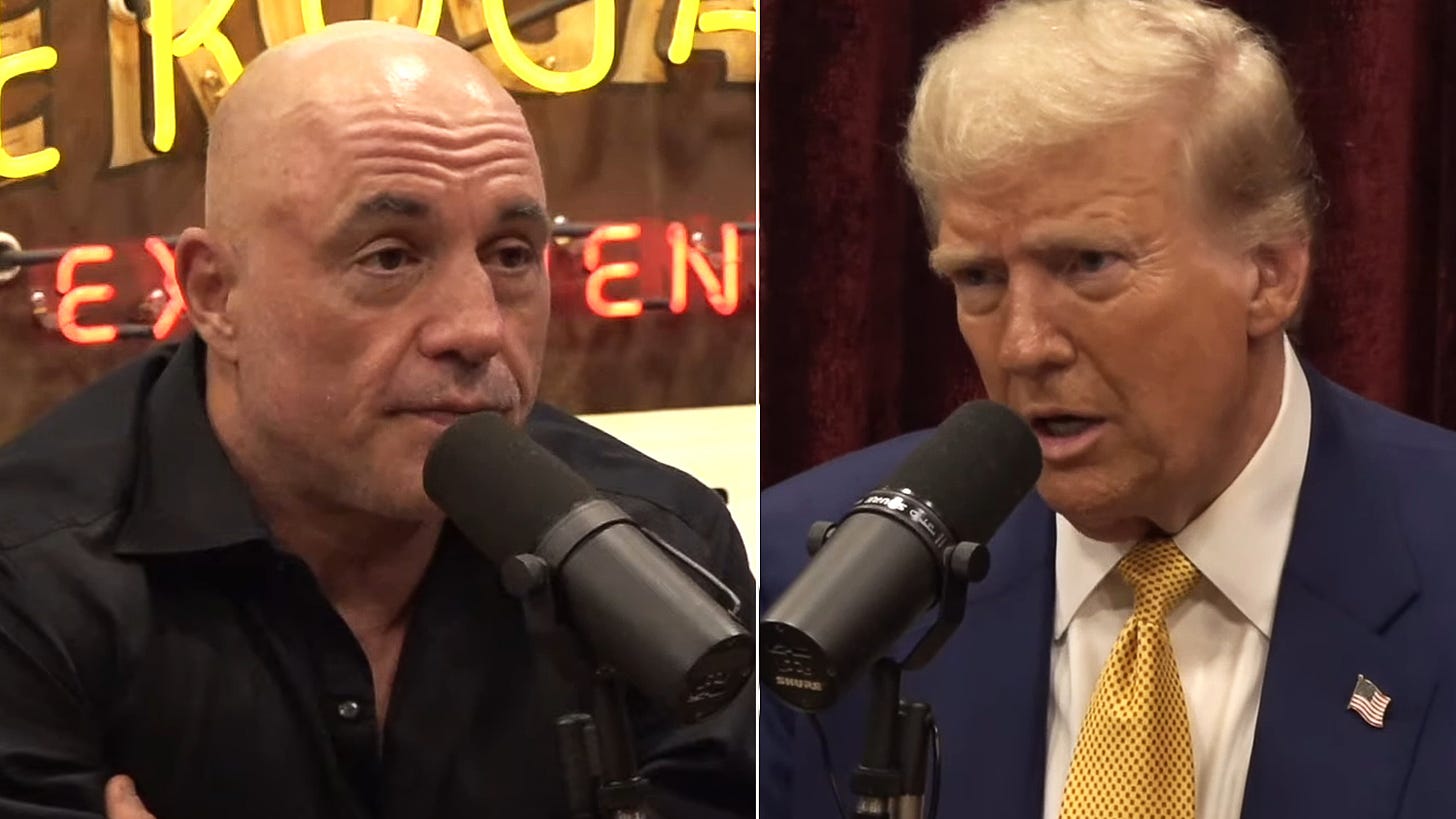 Joe Rogan to Donald Trump: You Said a Lot of 'Crazy S**t'