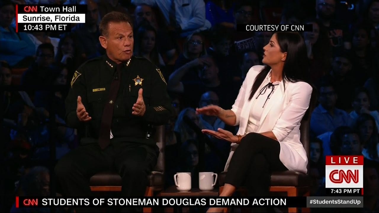 The NRA's Dana Loesch spars with students, sheriff at CNN town hall on guns