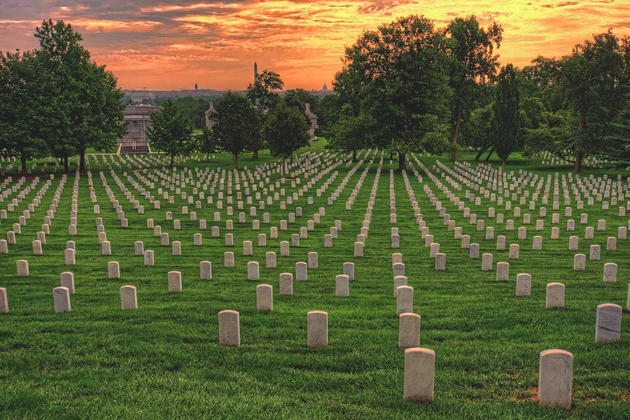 Arlington National Cemetery Sunrise Photograph by Craig Fildes - Pixels