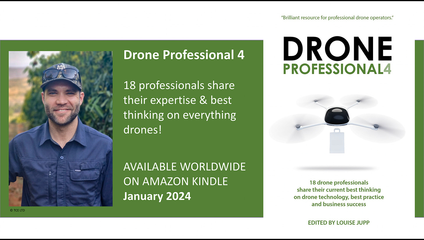Ken Treloar author Drone Professional 4 book release amazon